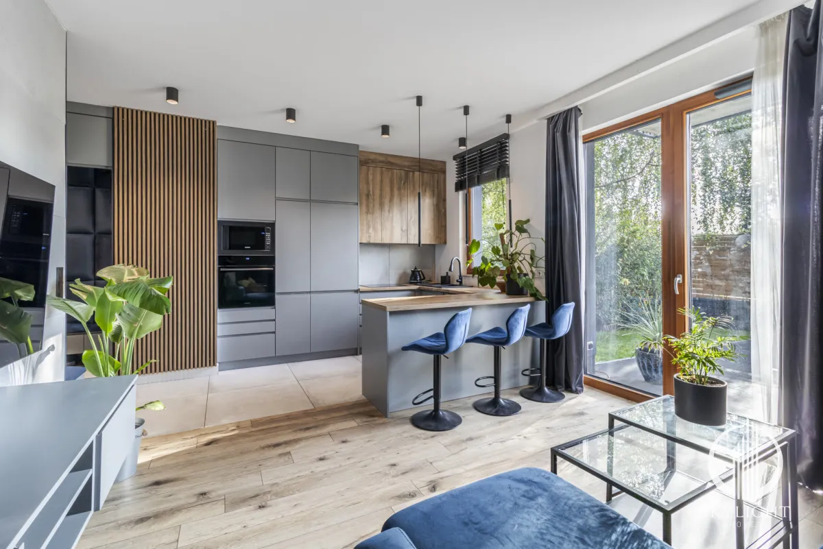 Eskluzywne dwa pokoje z 60 m2 ogrodem