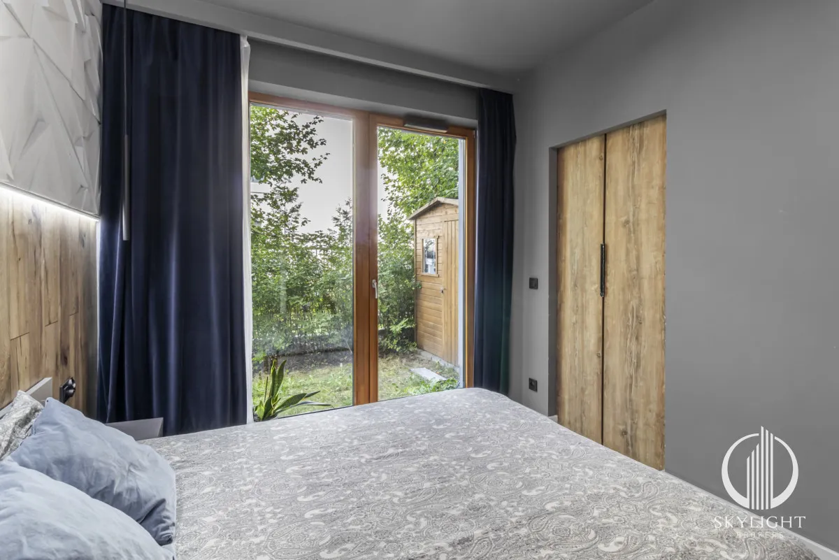 Eskluzywne dwa pokoje z 60 m2 ogrodem